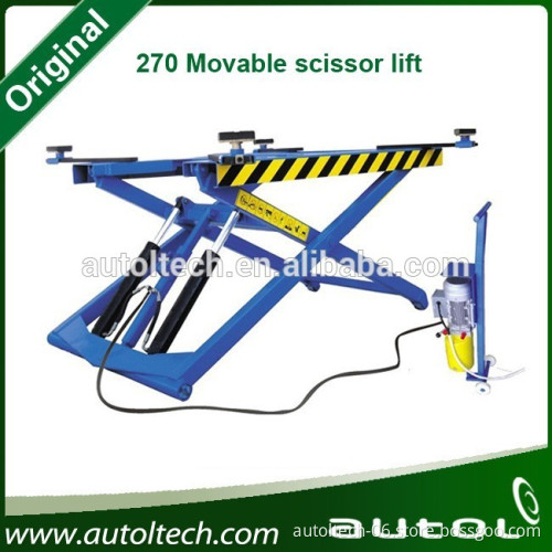 270 Movable scissor lift Manual safety lock release system